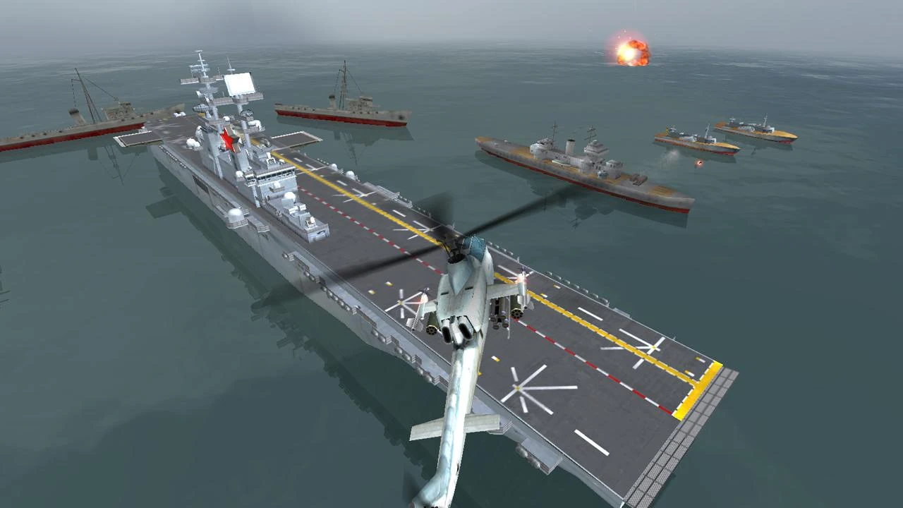 GUNSHIP BATTLE : Helicopter 3D - screenshot