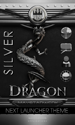 NEXT theme dragon silver