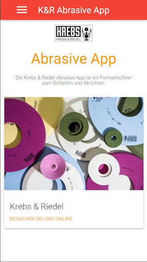 Krebs Riedel Abrasive App