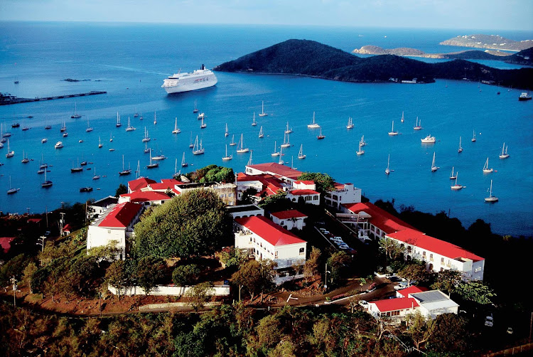 Explore the classically beautiful island of St. Thomas in the U.S. Virgin Islands when sailing on Crystal Symphony.
