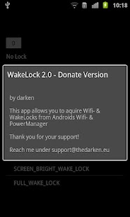 Wake Lock - Donate Version