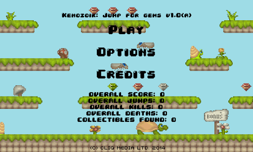 Kenozoik: Jump for gems