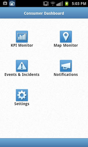 Dashboard for Consumers