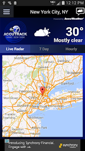 AccuTrack WABC NY AccuWeather screenshot 1