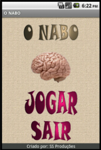 Jogo do Nabo estilo quiz