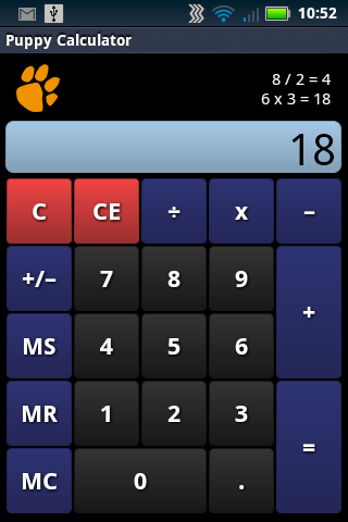 【免費工具App】Puppy Calculator-APP點子