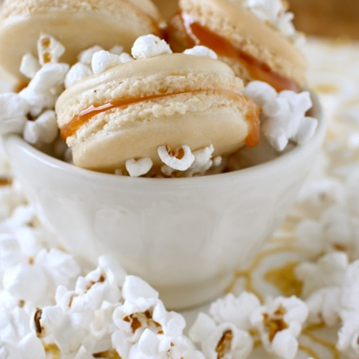 Macarons popcorn uk Caramel  Salted salted Popcorn recipe