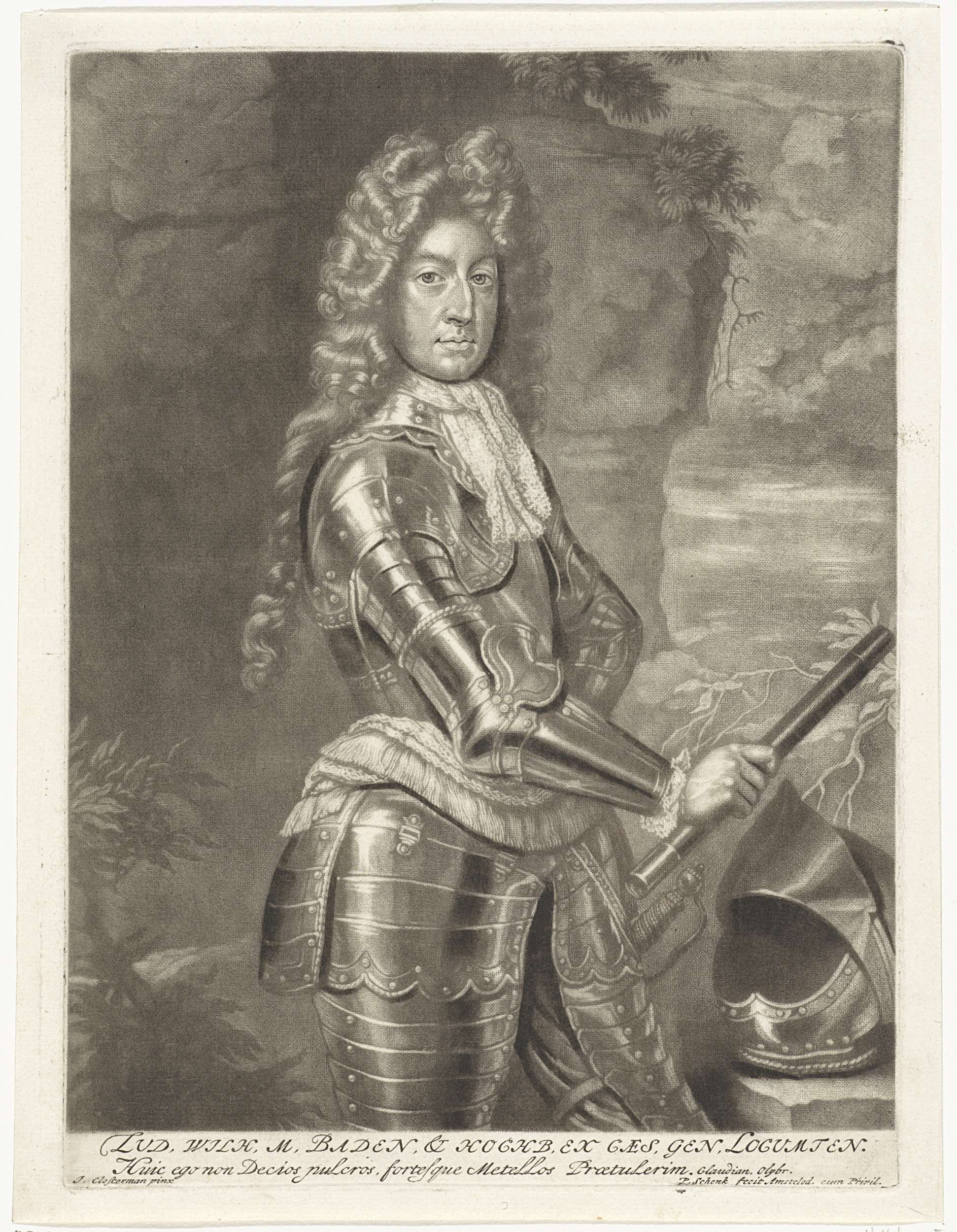 Portret van Ludwig Wilhelm von Baden