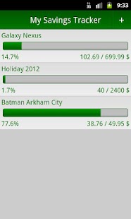 My Savings Tracker