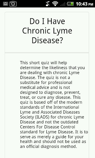 Chronic Lyme Test