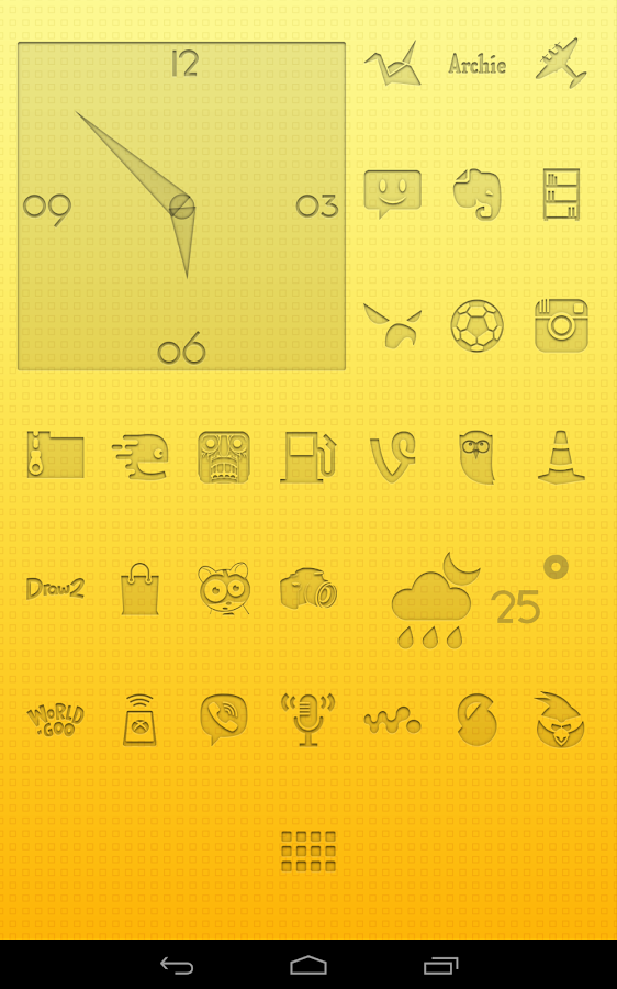 PushOn (apex adw nova icons) - screenshot