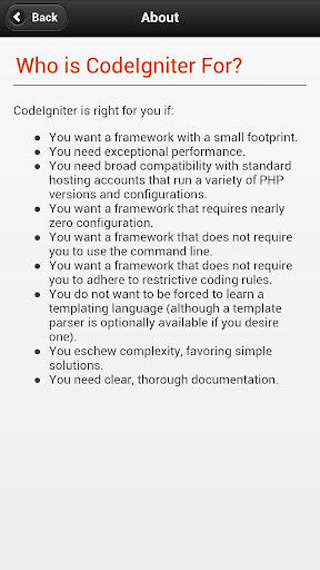 【免費書籍App】CodeIgniter Mobile User Guide-APP點子