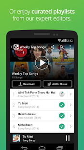 Saavn: Hindi & Bollywood Songs - screenshot thumbnail