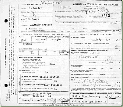 sad quotes about death. Death certificate of drowning