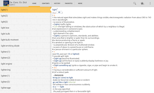 Screenshot Concise Oxford English v4.3.122