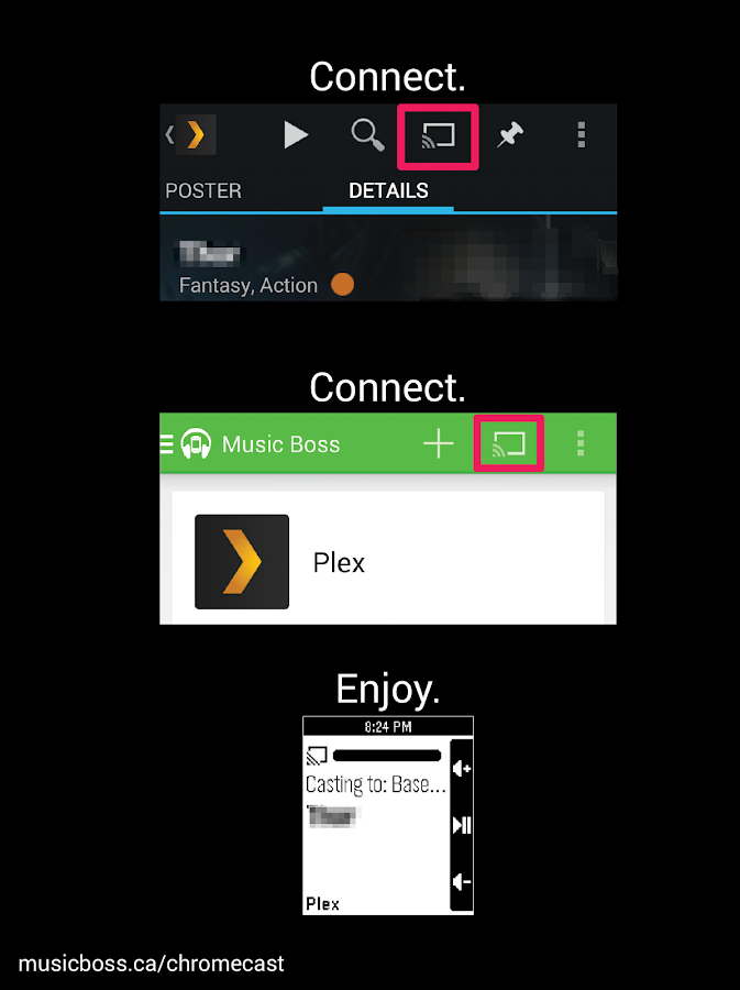 Music Boss for Pebble - screenshot