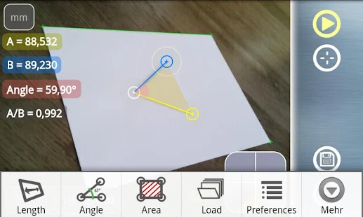 Partometer3D  mesure la caméra - screenshot thumbnail