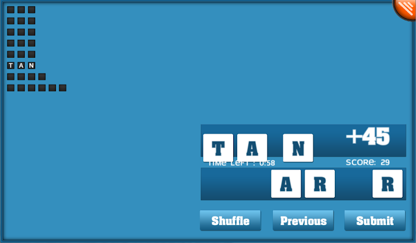 Word Jumble Screen 3