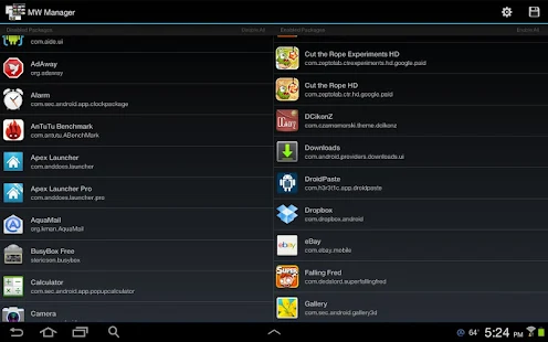 MultiWindow Manager(Note 10.1) - screenshot thumbnail