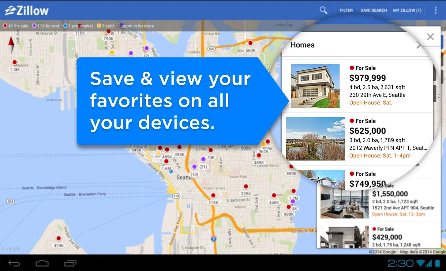 Zillow Real Estate & Rentals Android Apps on Google Play