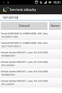 Lastest Servisné zákazky APK