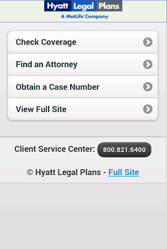 Hyatt Legal Plans