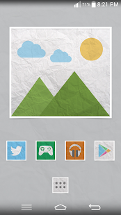 PAPER APEX/NOVA THEME - screenshot thumbnail