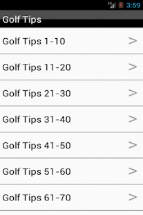 Free Golf Tips for Beginners APK for PC