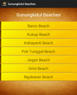 Free Gunungkidul Beaches Tourism APK