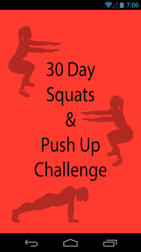 30 Day Squats Pushup Challenge