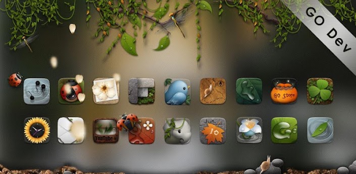 Dryad(Go Launcher Super Theme) APK 1.1 free download android full pro mediafire qvga tablet armv6 apps themes games application