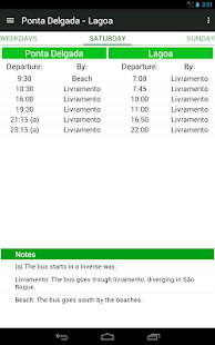 Azores Bus Guide of São Miguel Screenshots 3