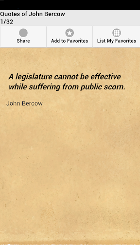 Quotes of John Bercow