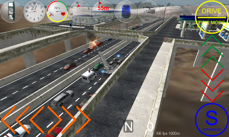Duty Driver Firetruck FULL Screen 2