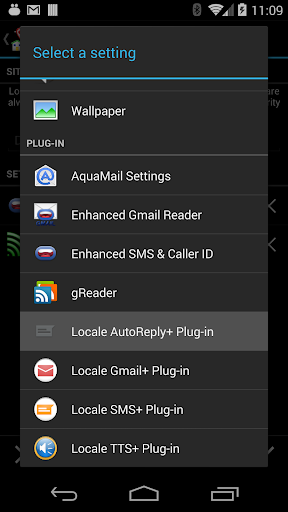 Locale SMS AutoReply+ Plug-in