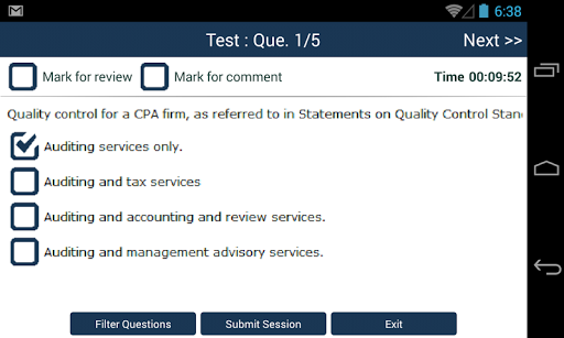 【免費教育App】CPA Audit Exam Online Free-APP點子