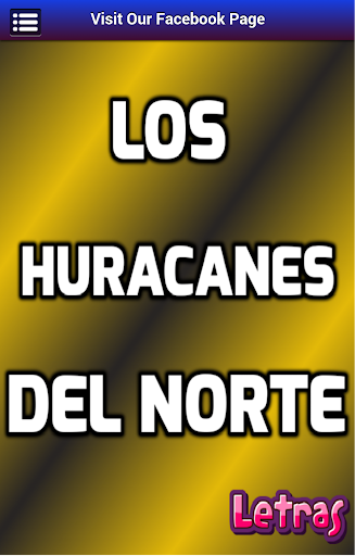 Letras Los Huracanes del Norte