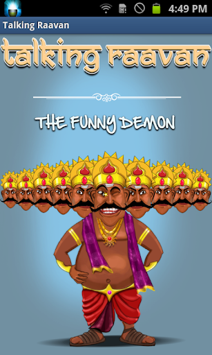 Talking Raavan The Funny Demon