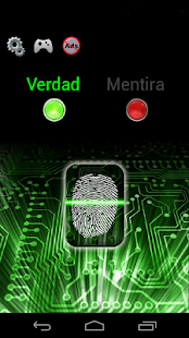 Detector Mentiras - Simulador Screen 2