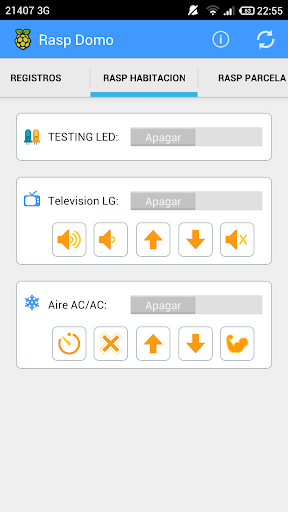 Control Domotica Raspberry