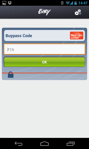 EVRY Buypass Code