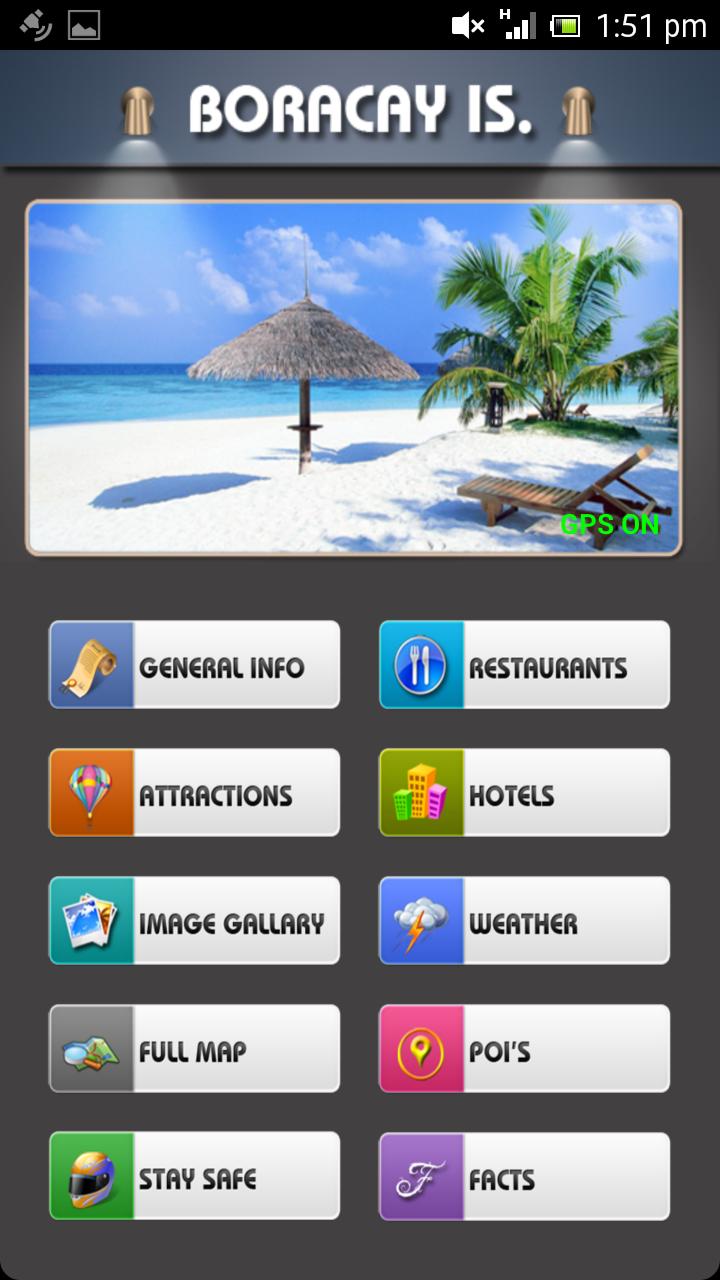 Boracay Offline Travel Guide Screen 1