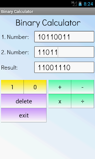 Binary Calculator