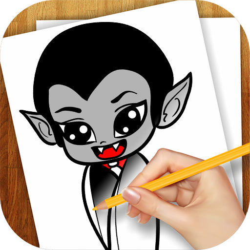 Learn to Draw Vampires 家庭片 App LOGO-APP開箱王
