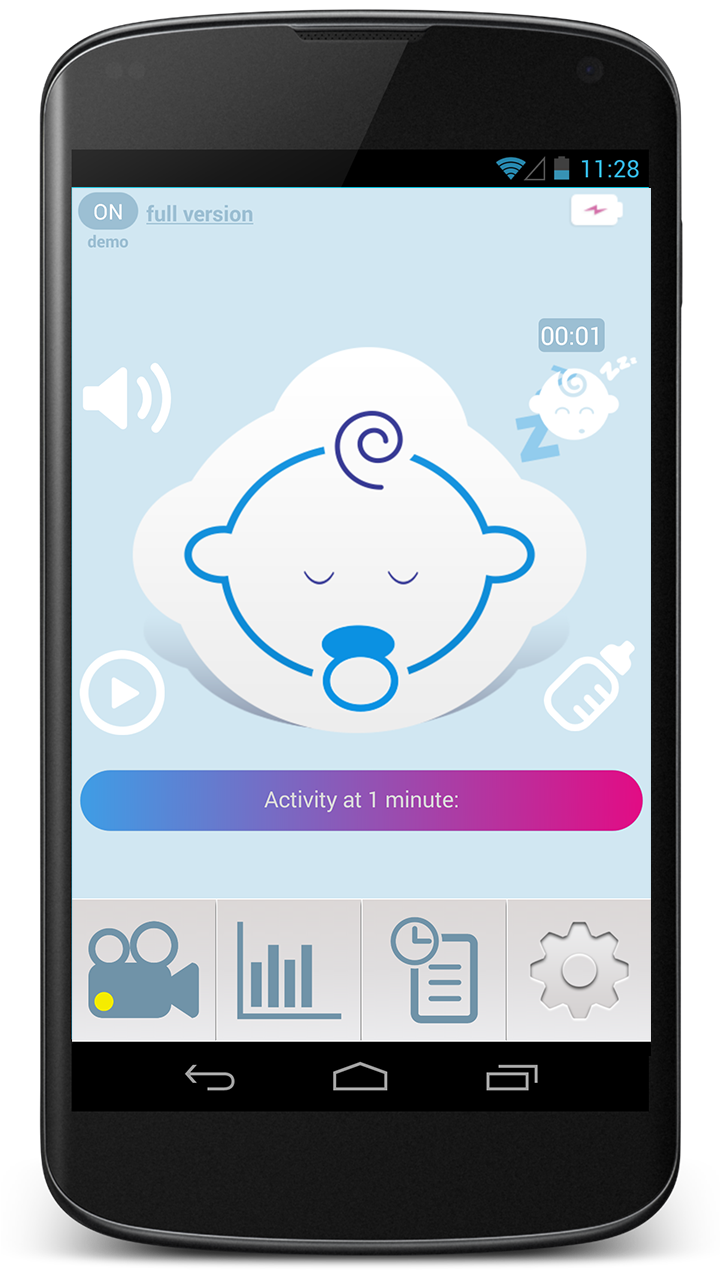Baby monitor wifi Screen 2