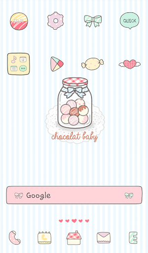 chocolat baby dodol theme