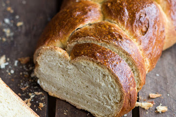 Simple Whole Wheat Challah Bread.