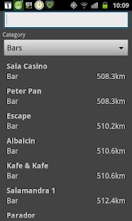 Barcelona Offline mappa Map Screen 2