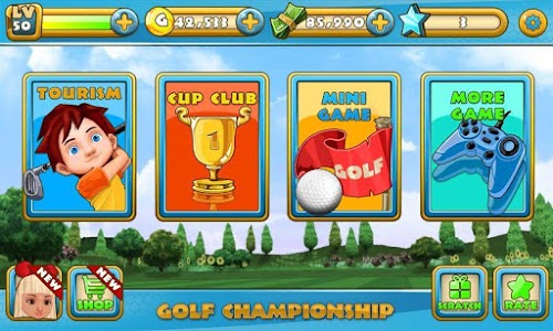 Android application Golf Championship screenshort
