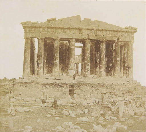 View of the Parthenon from the west